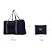 Travel Bag with High Capacity Foldable Storage Duffle Bag for Men Women (Dark Blue-waterproof)