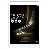 ASUS ZenPad 3S 10 Glacier Silver 9.7-inch Android Tablet [Z500M] 64GB Onboard Storage, 8MP Rear / 5MP front Dual Camera, 2K IPS TouchScreen, 6-core Processor, MicroSD, USB Type C