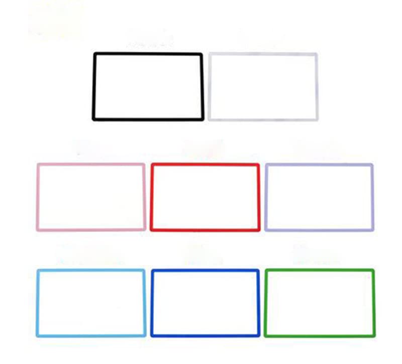 Limentea Glass Up Screen Lens with Adhesive for 2DS Console Replacement (Red)