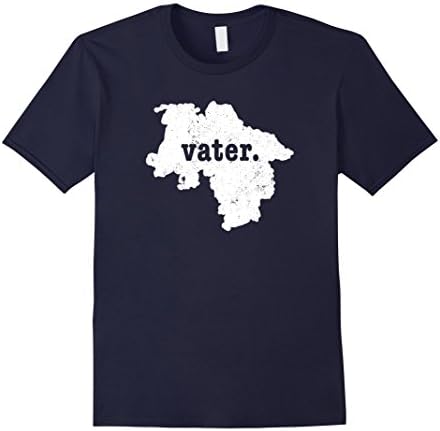 Mens Lower Saxony Germany Shirt Father Shirt Vater Shirt 3XL Navy