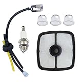 AISEN Air Filter Fuel Line Kit Primer Bulb Spak Plug for 90104 Repower Tune Up Kit Echo EDR-260 GT-230 GT-231 PAS-230 PE-230 PE-231 PPT-230 SRM-230 SRM-230S SRM-230U SRM-231 SRM-231S SRM-231U
