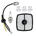 AISEN Air Filter Fuel Line Kit Primer Bulb Spak Plug for 90104 Repower Tune Up Kit Echo EDR-260 GT-230 GT-231 PAS-230 PE-230 PE-231 PPT-230 SRM-230 SRM-230S SRM-230U SRM-231 SRM-231S SRM-231U