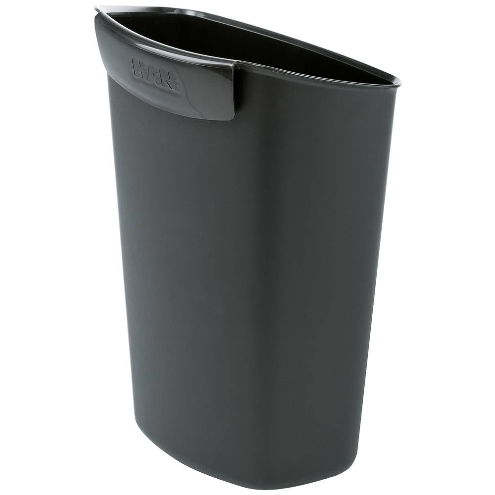 HAN 18355-13 Waste Paper Bin, Bin Liner, 2.5 Litre Volume for 18190 and 18130, Black