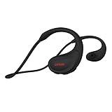Bluetooth Earbuds, Otium® Power In-Ear Sport Wireless Bluetooth Headphones, CVC 6.0 Noise Cancellation, Stereo Sound with Mic, IPX4 Sweatproof Sports Earphones for Running, Workout, Gym (Black)