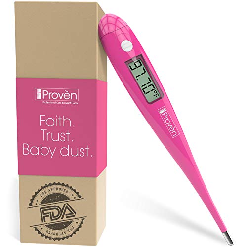 Digital Basal Body Temperature Thermometer - Tracking Your Cycle - TTC - Accuracy 1/100th - TTC for Natural Fertility and Pregnancy - Ovulation Tracking - by iProven - BBT-271A - Thumbnail 7