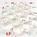 Clear Nail Art Stamper Silicone Stamping Heads Clear Jelly Stamper (1-Replacement Piece / 2.8 cm)