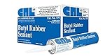 CRL Black 777 Butyl Rubber Sealant by CR Laurence