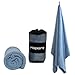 Hydracentials Sports Towel by HSport- The Perfect Gym Workout Fitness Yoga Camping Towel Made from Premium Quality Microfiber 20 x 40 inches (Blue)