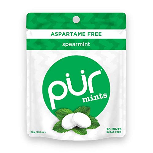 PUR Mints Sugar Free Mints with Xylitol, Aspartame Free + Gluten Free