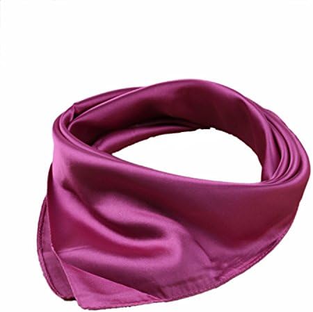Pure Neck Square Scarf Bank Clerk Airline Stewardess Neckerchief Bag Handle Wrap