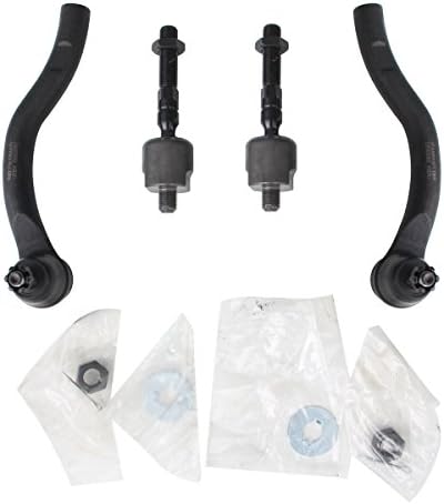 MOTORMAN 4 pc Front Tie Rod End Set for 2003-2007 Honda Accord - Models with 3.0L V6 Engines