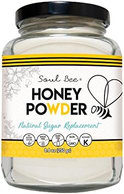 SoulBee CRYSTALLIZED HONEY - Low Calories (Non-GMO, Gluten Free, Dairy Free, Peanuts Free, Kosher) 8.8 oz