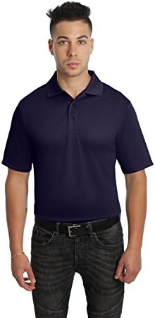 Mens Short Sleeve Polo T-Shirts By National Patrol (medium, Navy)