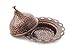 MisterCopper New Premium Turkish Greek Arabic Coffee Espresso Serving Set for 2,Cups Saucers Lids Tray Delight Sugar Dish 11pc (Copper)