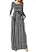 levaca Women's Long Sleeve Pleated Pockets Loose Casual Maxi Long Dress