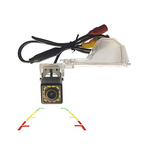 LED HD CCD Night & Adjustable Angle Car Rear View Camera for Ford Edge 2007~2014 / Ford Edge Sport 2009~2014 / Ford Edge Limited 2011~2014 &Waterproof and Shockproof Reversing Backup Camera (12 LED)