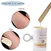 Wowax Microwave Waxing Kit, Stripless Microwavable Eyebrow Wax Brazilian Body Hair Removal Hard Wax for Women Men, 8 Ounce