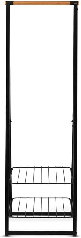 Brabantia, Linn Clothes Rack, Small, Multi-functional Hanging space, Airing or Drying Shelves, Hangs up to 16 items