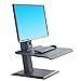 NB North Bayou Sit-Stand Workstation sit Stand Desk Converter Fits Most Screen Monitors from 22~32″Within 4.4~24.2 lbs with Large and Spacious Keyboard(Black)thumb 1