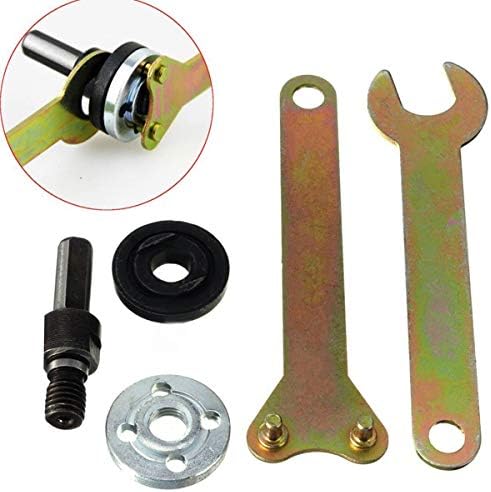 WillBest 10mm Durable Metal Shank Arbor Mandrel Adaptor for Grinder Cut Off Wheels Disc Mayitr Drill Adaptor Hardware Tool Accessories
