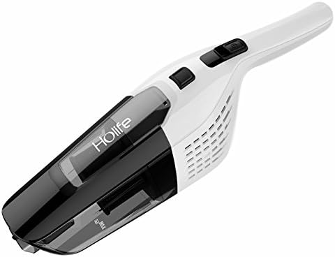 Holife Handheld Vacuum Cleaner Cordless, 6Kpa 22.2V Hand Held Car Vac, Rechargeable Battery Cordless Vacuum for Wet/Dry/Home/Car Use (Black)