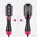One Step Hair Dryer & Volumizer, Brush Curling Iron Curler Ion Ceramic Rotating Hair Dryer Comb Hair Dryer 110-220V Hair Styling Tool Curly Hair, Styling Comb, Straightening Brush Heating Ceramic Stthumb 3