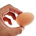 Liberty Imports Bulk Set of 24 Pcs Bouncy Eggs Realistic Fake Rubber Bouncing Balls (Brown)