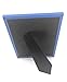 Prisms Metallic Blue 8x10 Picture Frame with Stand and Horizontal and Vertical Hangers