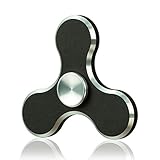 Pro Glide Moon Shine Metal Fidget Spinner Toy. Unique Reflective Feature With Each Spin. Perfect for ADD,ADHD, Anxiety, Autism Adult and Children. Made In The USA!!! Prime Eligible