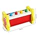 Youtop Wooden Pounding Bench Pound A Peg Toy for Toddlers