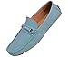 Amali The Original Mens Perforated Nubuck Loafer Driving Shoe with Wrapped Buckle Style Downey