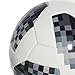 adidas FIFA World Cup Mini Ball White/Black/Silver Metallic, 1