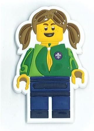 Cub Scout Minifig Fridge Magnet (Girls)