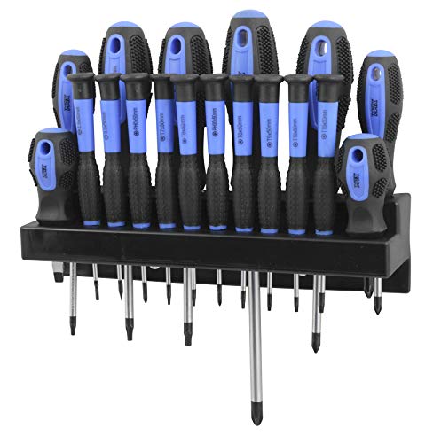 vendify® Schraubendreher Set Torx 18-teilig Magnetisch inkl. Wandhalterung Kreuzschlitz, Schlitz, Torx, Phillips… – Bild 5