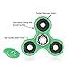 Spinner Fidget Portable Tri-Spinner Fidget work Ultra Fast Bearings Finger Toy, Good for ADHD EDC Hand Killing Time,Great Gift (Green)