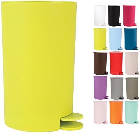 MSV Osaki Pedal Bin, Green, 3 Litre