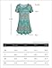 Hibelle Tunic Tops for Leggings for Women, Ladies Summer Short Sleeve Shirts Tshirts Flattering Floral Printed Pattern Vintage T Shirt Zulily Trapeze Flowy Blouse Top Black Large