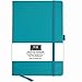 RICCO BELLO Classic Ruled Notebook with Pen Loop / 5.7 x 8.4 inches (Teal)