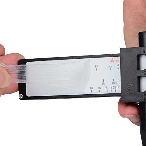 Towever Wheel/Stud or Rim Bolt Gauge PCD Measuring Tool PCD Ruler - 4 5 6 8 Holes Lug Bolt Pattern Gauge - Thumbnail 3