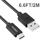 USB Type C Cable, PLESON USB Type C 3.1 to Usb Type A 2.0 Male Data Charging Cable [6.6ft/2m] Fast Charging & Data Transfer Cable for Nexus 6P,Nexus 5X,Oneplus 3 and Other Type-C Supported Devices