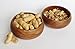 Hawaiian Candle & Bath Company Vanilla Bean Scented Soy Candle in Acacia Wood Bowl (Twin Pack)