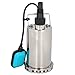 SUPER DEAL Submersible pump Stainless Steel Sump Pump Dirty/Clean Water Pump Pool Utility Pump w/ 25ft Cable and Float Switch (Stainless Steel)