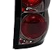 SPEC-D TUNING Smoke Lens Tail Lights Compatible with 1999-2002 Chevy Silverado 1500/1500HD/2500/2500HD/3500 Sierra Models, Left + Right Pair Assembly
