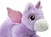 WILDREAM Purple Unicorn Sparkle Big Eyes 11