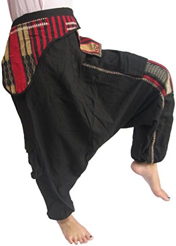 ChiangmaiThaiShop Men Gypsy Yoga Harem Pants