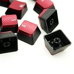HUYUN 1set FPS Backlit Key Caps Replacement for