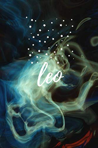 Personalised star sign notebook - zodiac notebook : Leo: 6 x 9 Inch 100 pages