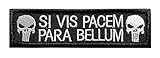 WZT Si Vis Pacem Para Bellum Patch-military Velcro (2)