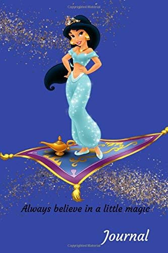 Journal: A 50 Page Jasmine Themed Colorful Diary and Notebook