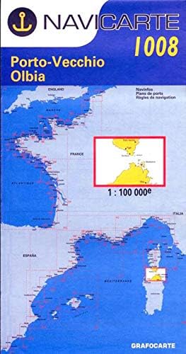 Carte Marine Propriano La Maddalena Cartes Navicarte Amazon Fr Sports Et Loisirs